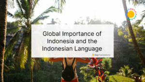importance of indonesian language