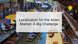 localization for the asian market