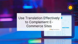 translation for e-commerce sites