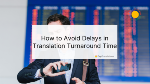 translation turnaround time
