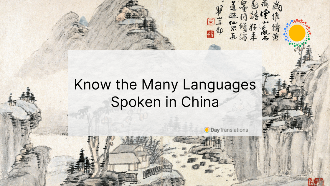 languages spoken in china