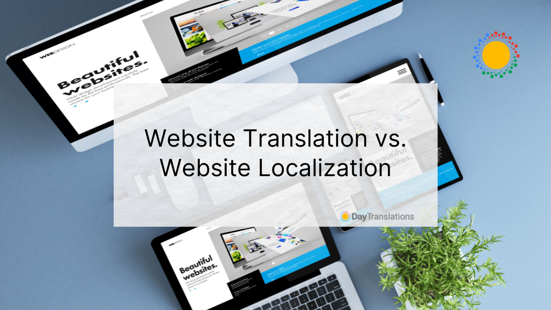 website translation vs. website localization