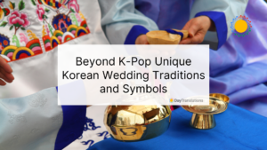 korean wedding traditions