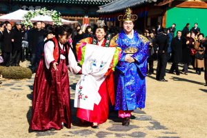 Traditional Wedding of Thananya Park Jin Hyun at Korean Folk Village
