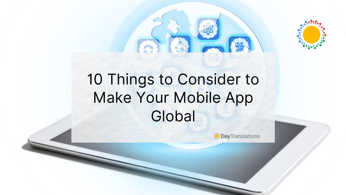 make your mobile app global