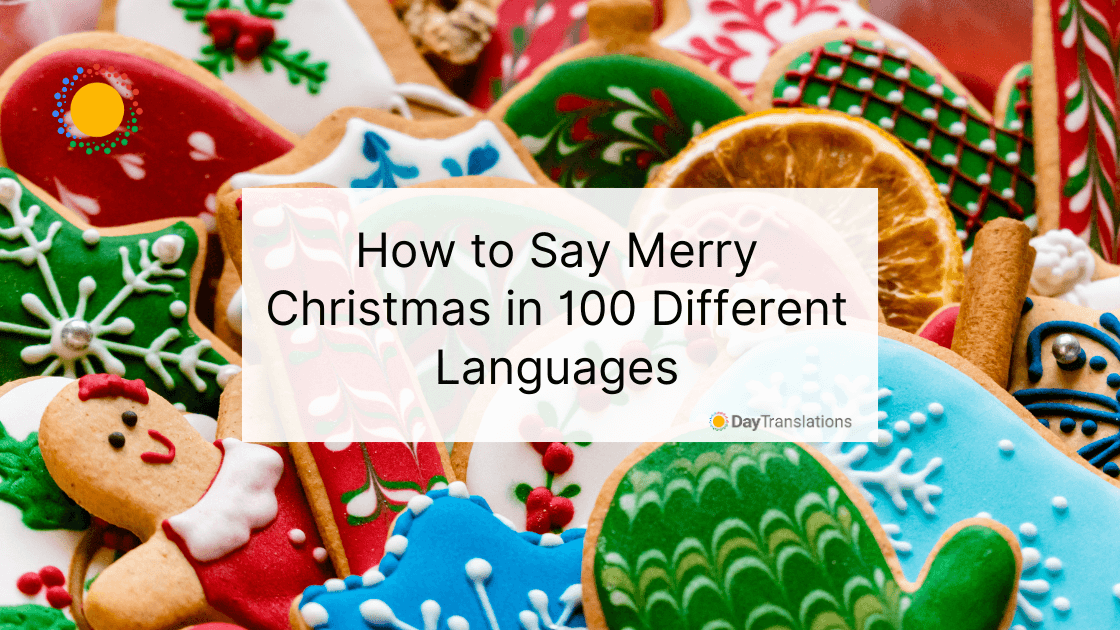 merry christmas in 100 different languages