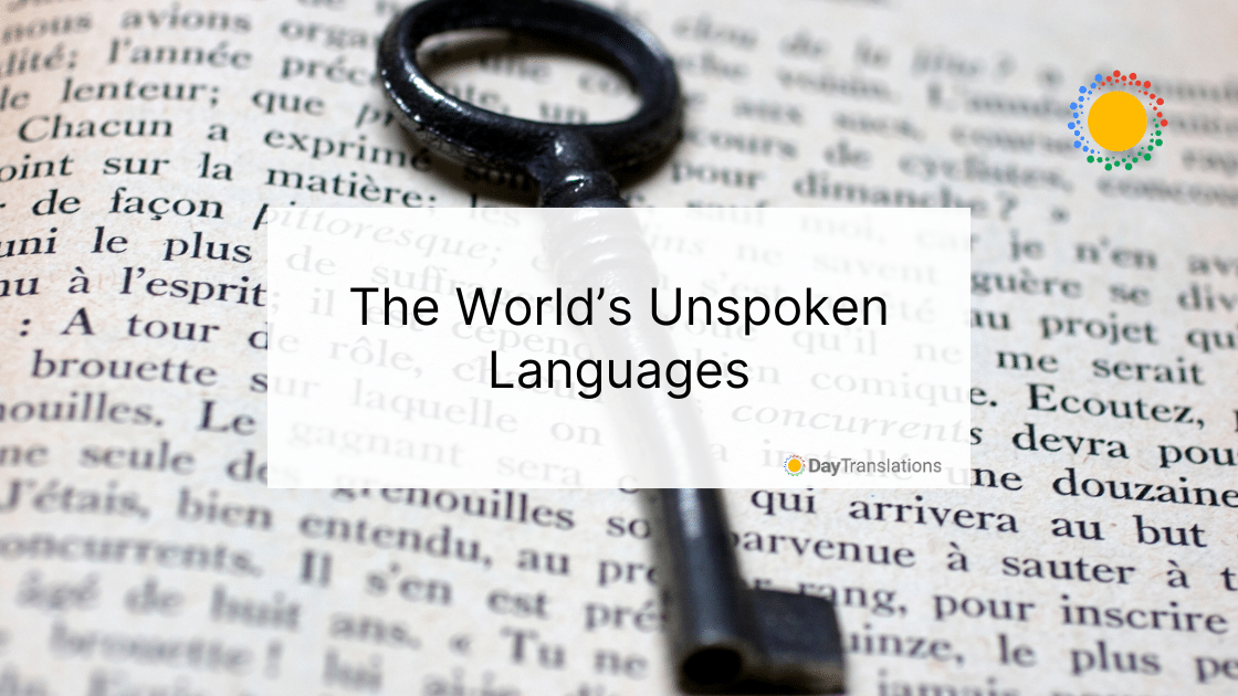 unspoken languages