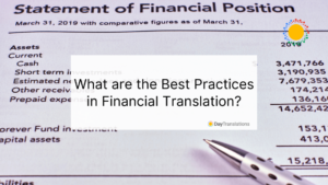 best practices in financial translation