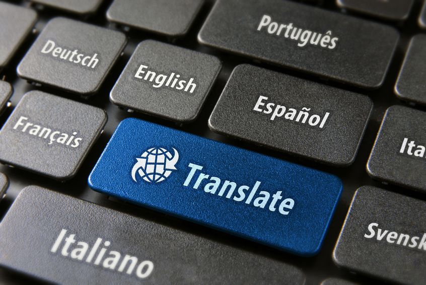 international keyboard with language keys