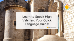 high valyrian dictionary