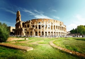 International Day for Monuments and Sites - Colosseum in Rome, Italy