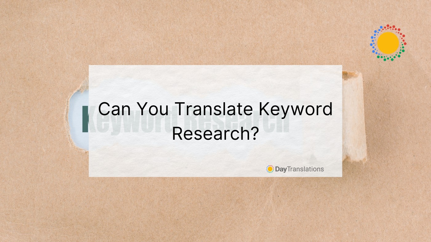 keyword research translation