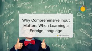 comprehensive input language learning