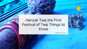 first festival of teej