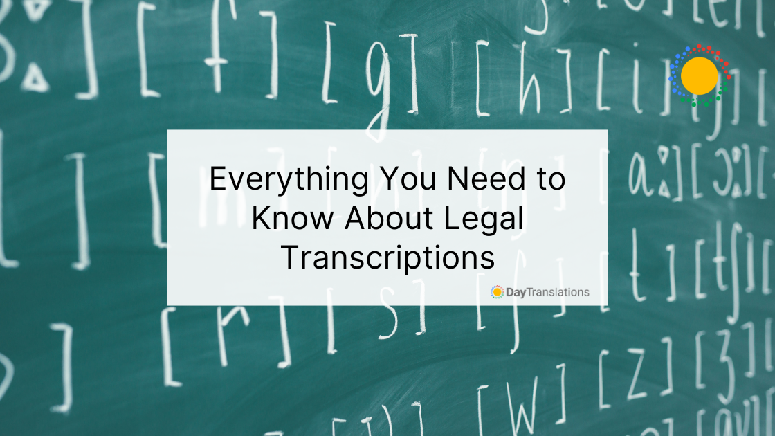 legal transcriptions