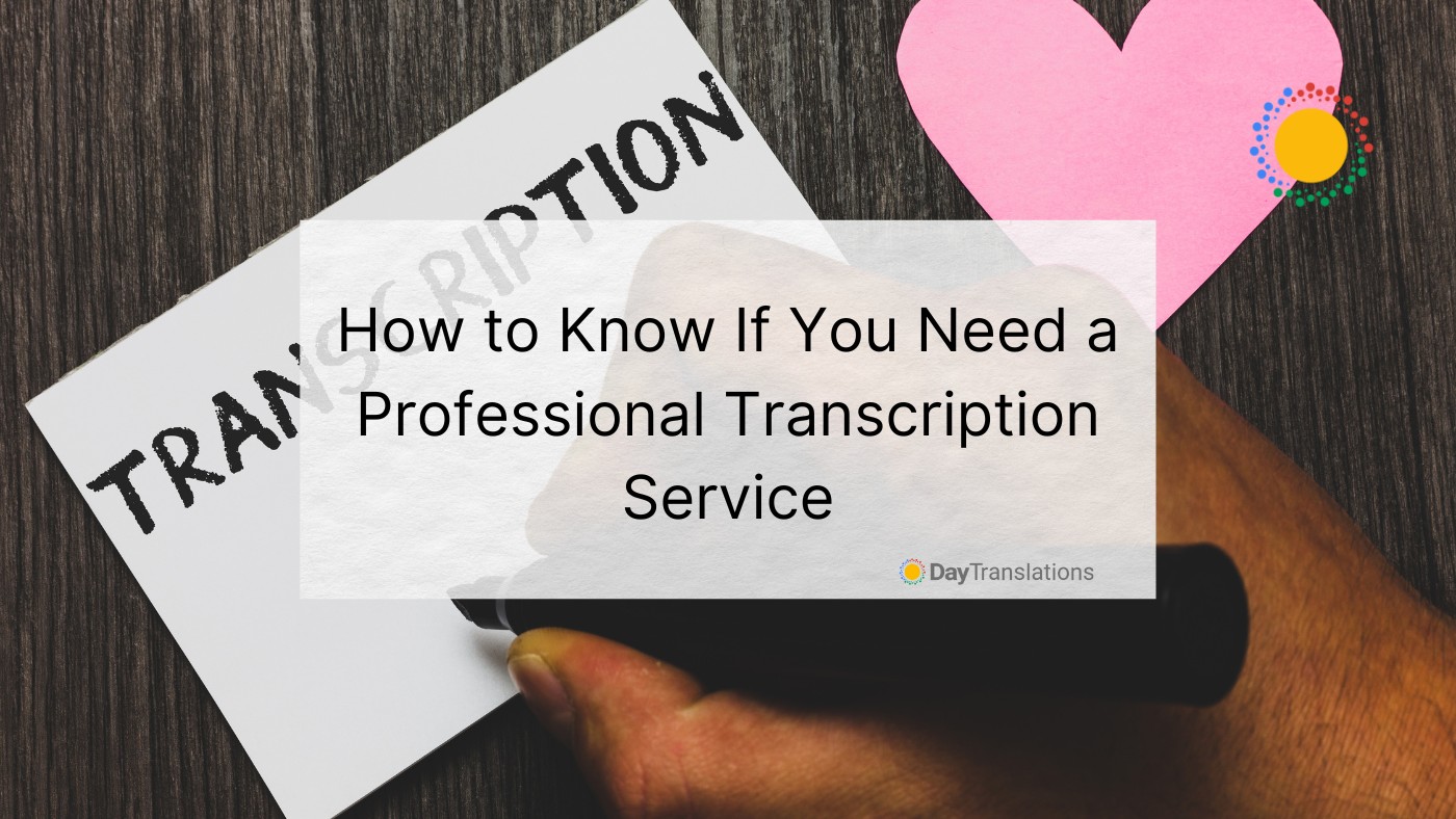 transcription service provider