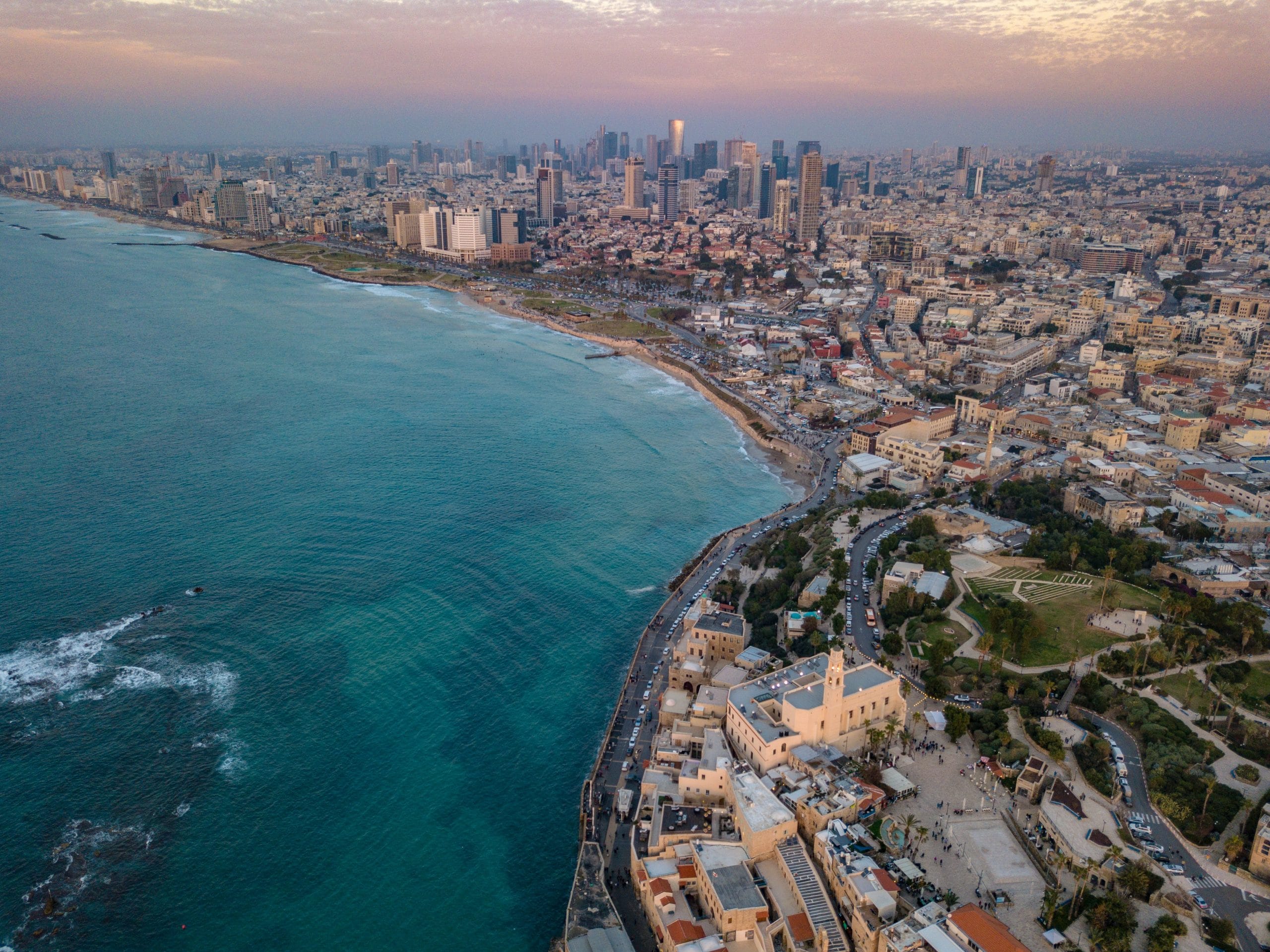 tel-aviv-beach-sunset