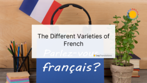 varieties of french