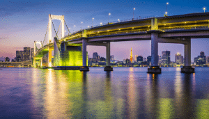 city-of-tokyo-bridge-sunset