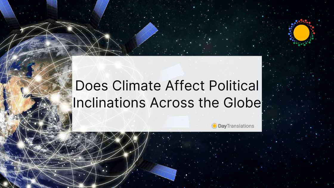 climate events that affect politics
