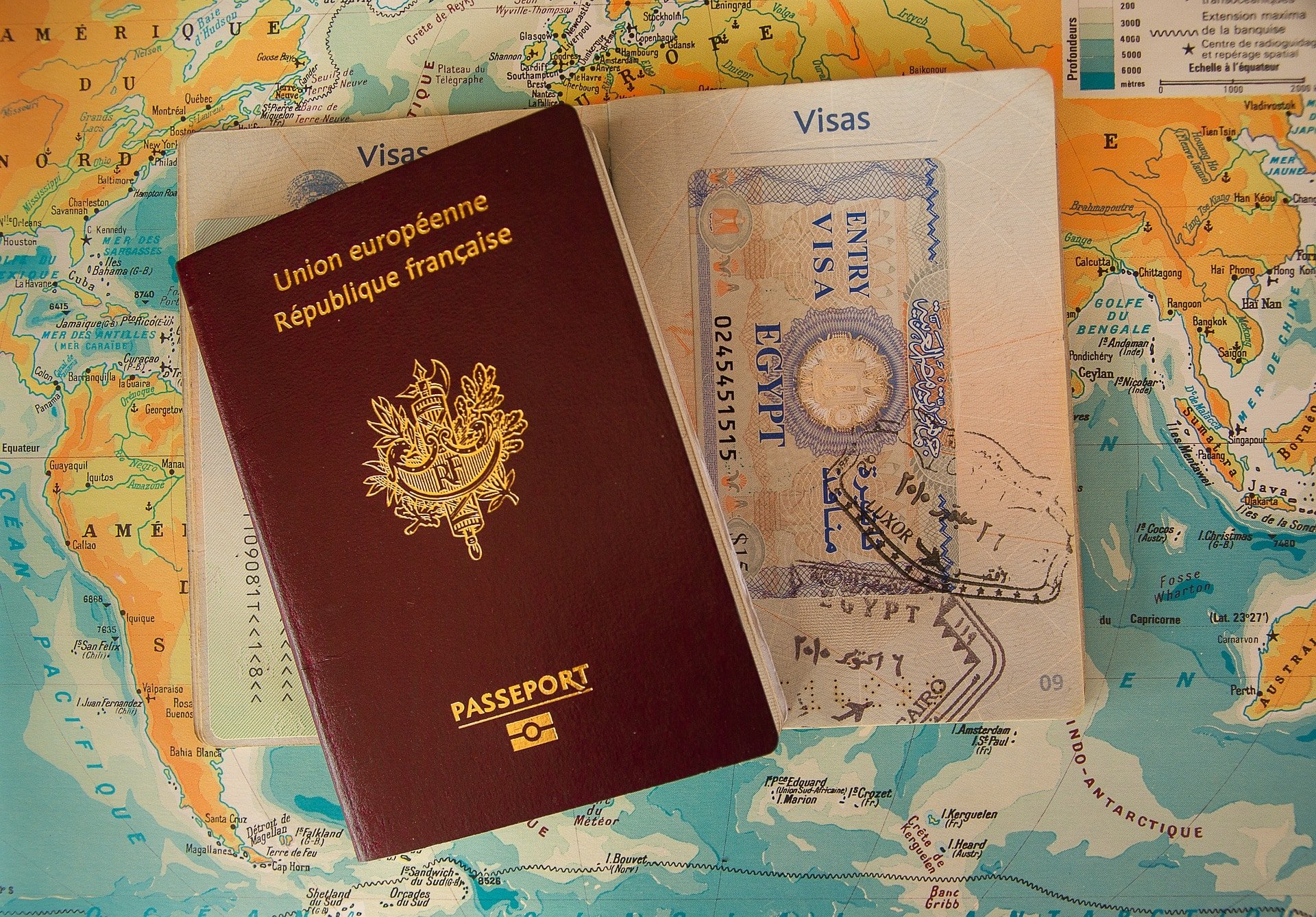 two-passports-in-map