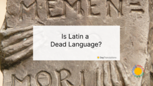 is latin a dead language