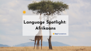 afrikaans language origin