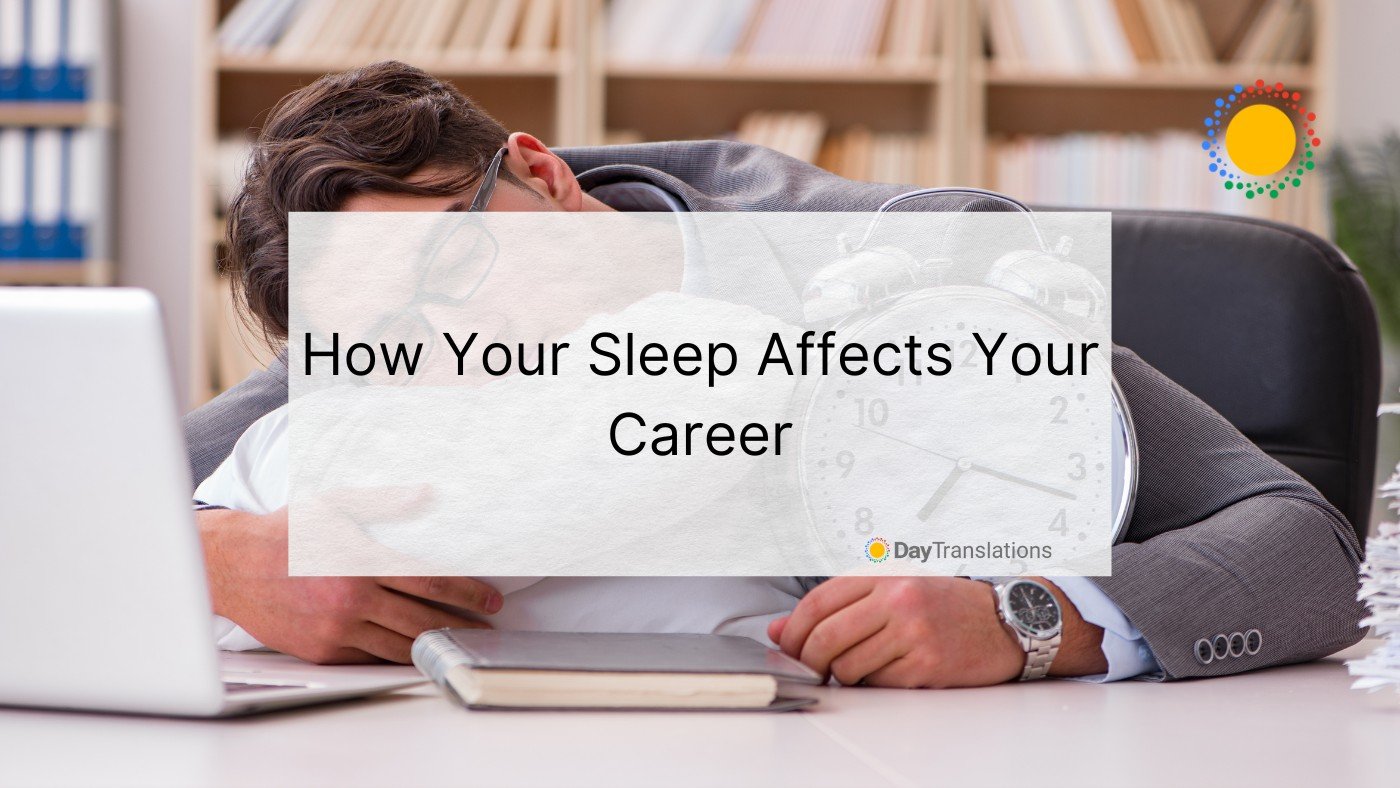 sleep affects your career