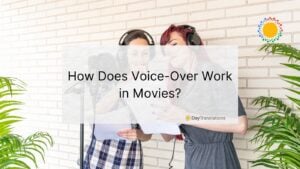 voice over in movies
