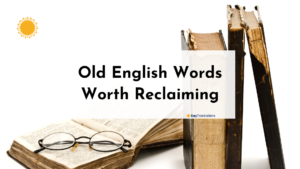 old english words