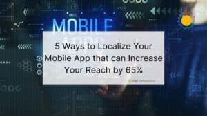 localize mobile app