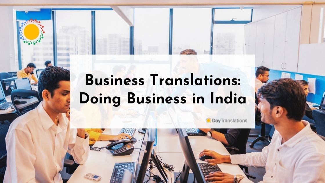 Business Translations- Doing business in India