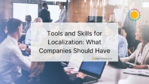 tools and skills for localization