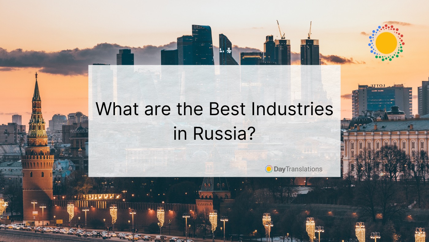 russia major industries