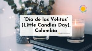 ‘Dia de las Velitas’ (Little Candles Day), Colombia