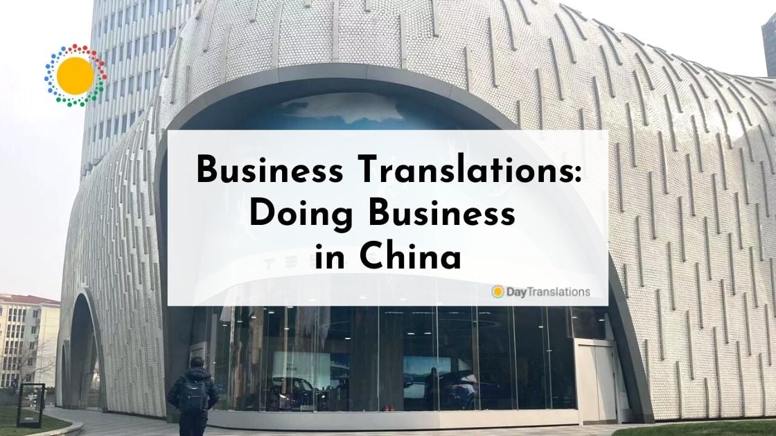 Business Translations: Doing Business in China