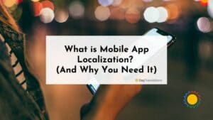 smartphone app localization