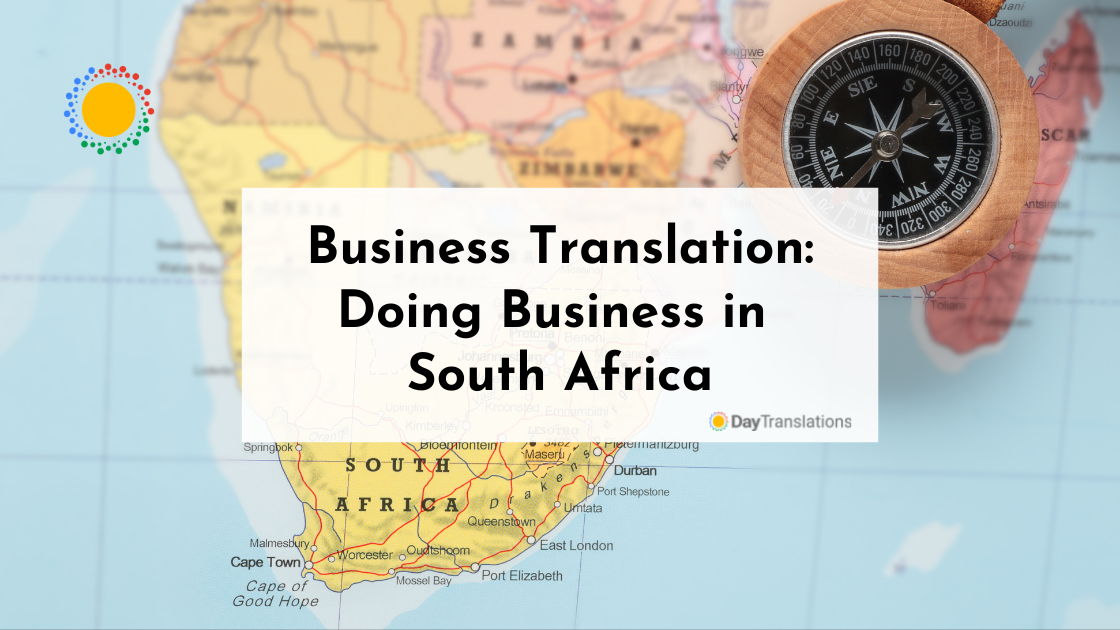 Business Translation: Doing Business in South Africa