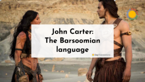John Carter - The Barsoomian language