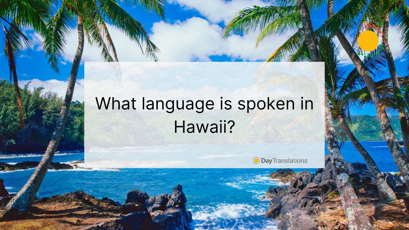 languages in Hawaii