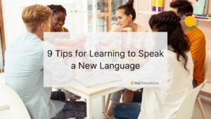 learning to speak