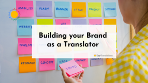 building your brand as a translator