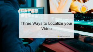 video localization