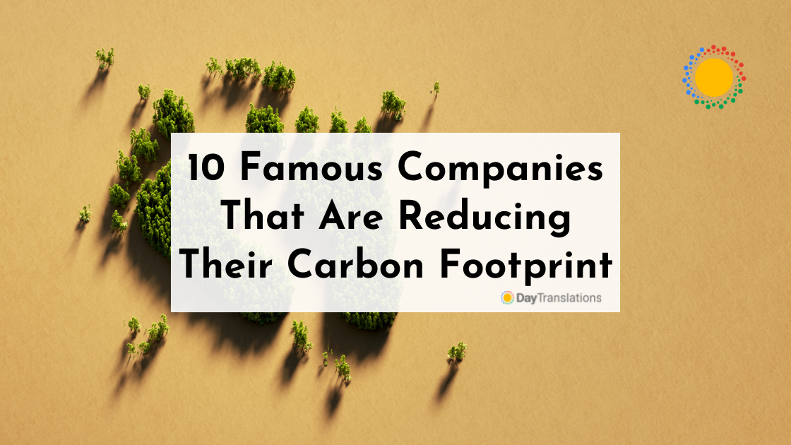 companies reducing carbon footprint