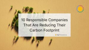 companies reducing carbon footprint