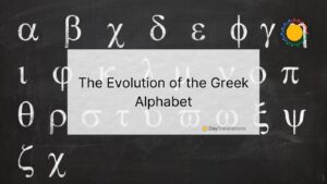 greek alphabet