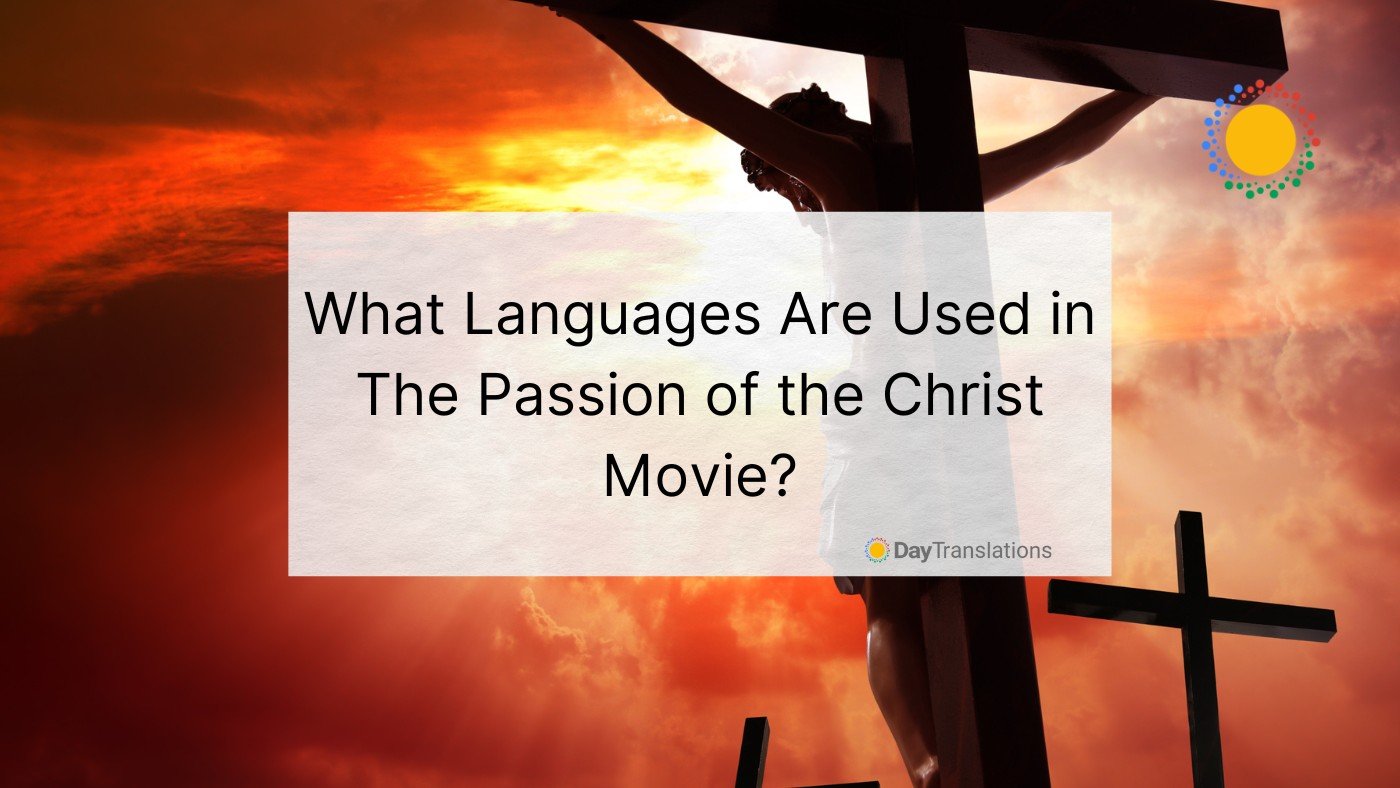 languages in passion of the christ