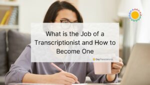 transcriptionist