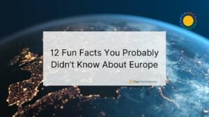 facts about europe