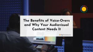 The Benefits of Voice-Overs and Why Your Audiovisual Content Needs It